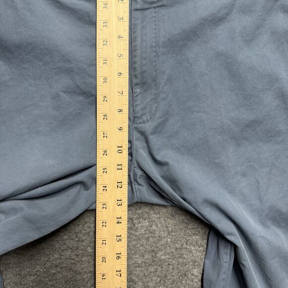 Peter Millar Chino Pants Men 40X28 Blue Straight 100% Pima Cotton Golf Stretch - Picture 6 of 7